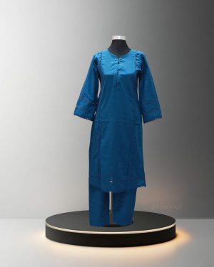 Slab Cotton Two-Piece Set