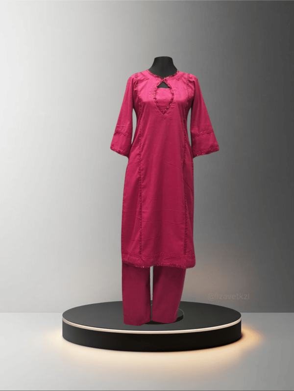 Slab Cotton Two Piece Set